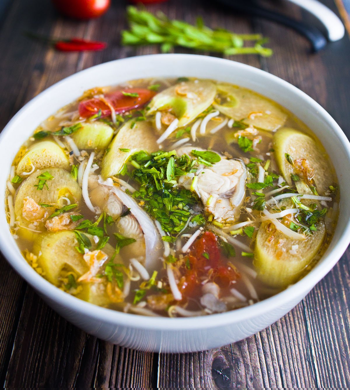 Canh Chua Ca Vietnamese Soup BP1